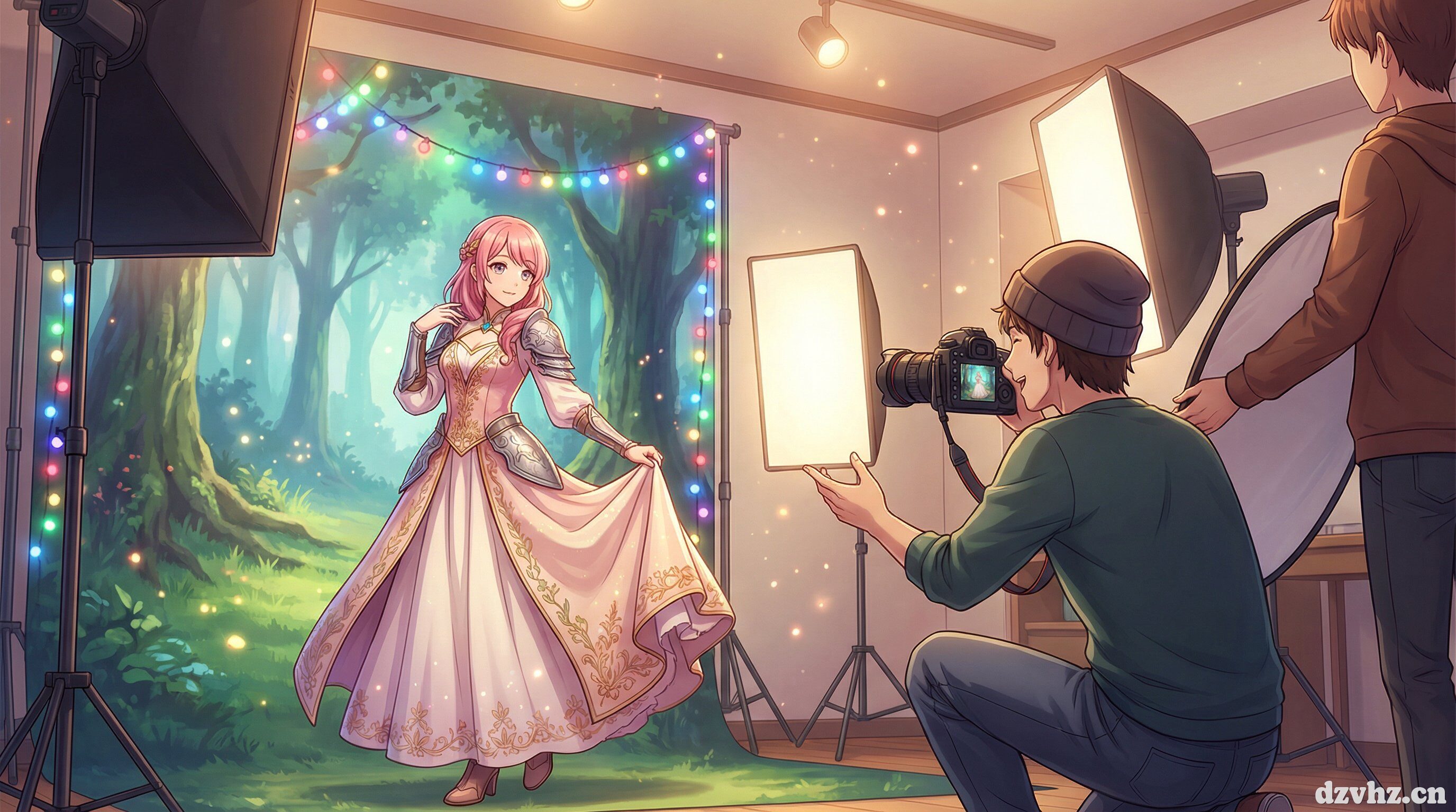 草榴社区案例-Cosplay影像拍摄